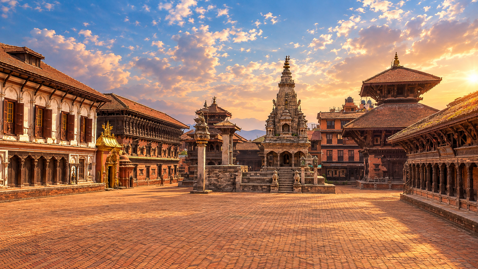 Historic Kathmandu Courtyard